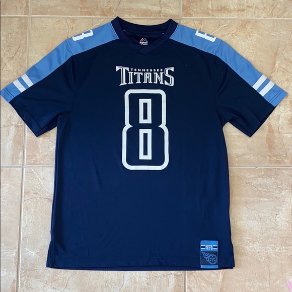 Marcus Mariota Tennessee Titans shirt jersey - Picture 1 of 2